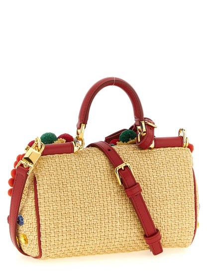 Dolce & Gabbana My Sicily Mini-Handtasche in Mehrfarbig – Ansicht 2 | Arca Lucia