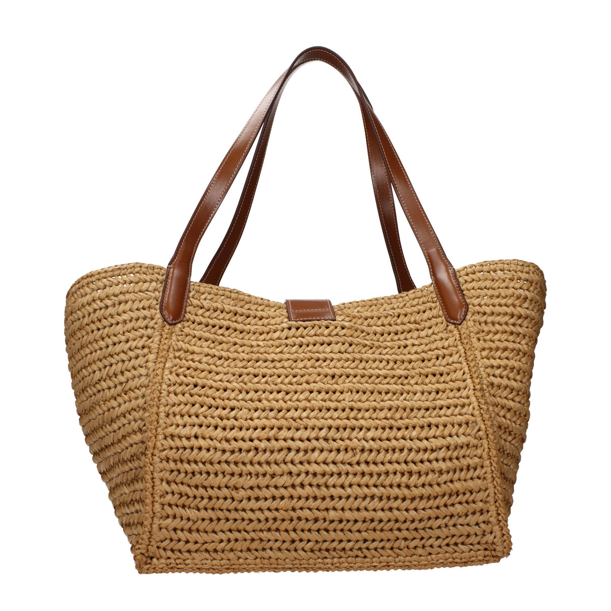 Tom Ford Beige Raffia Shoulder Bag – Ansicht 3 | Arca Lucia