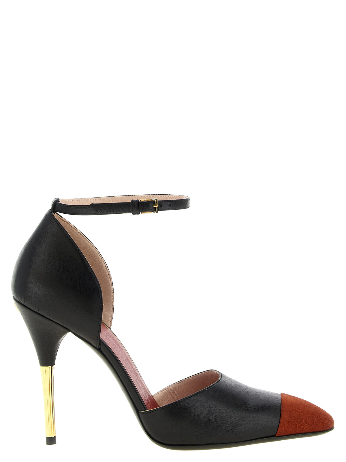 Valentino Garavani Schwarze Pumps aus Ziegenleder mit hohem Absatz – Ansicht 1 | Arca Lucia