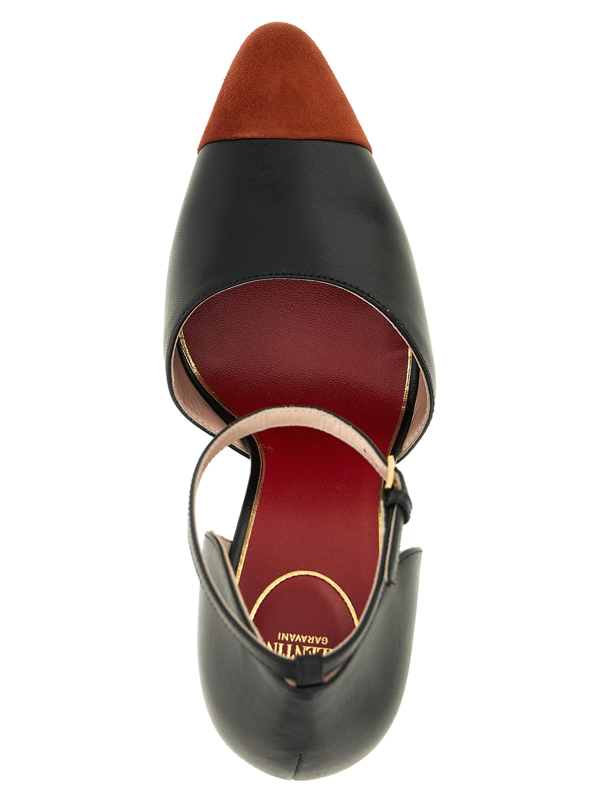 Valentino Garavani Schwarze Pumps aus Ziegenleder mit hohem Absatz – Ansicht 4 | Arca Lucia