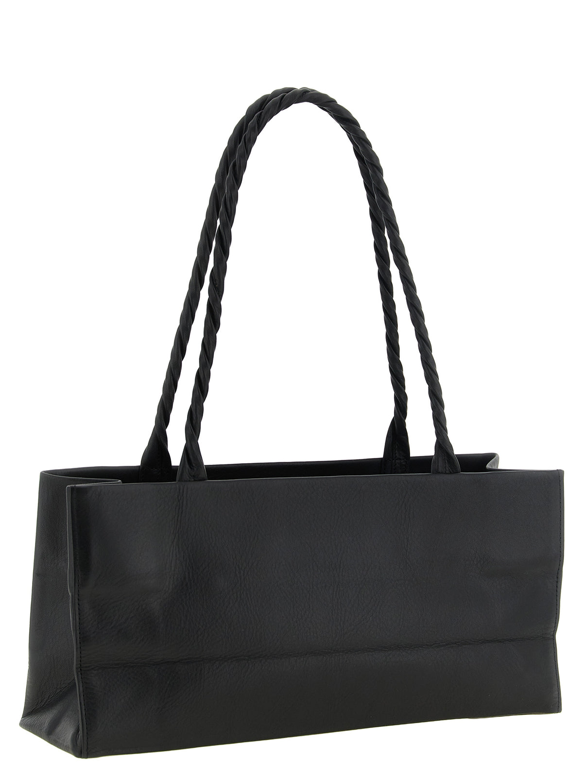 Issey Miyake Schwarze Schultertasche aus Polyester – Ansicht 2 | Arca Lucia