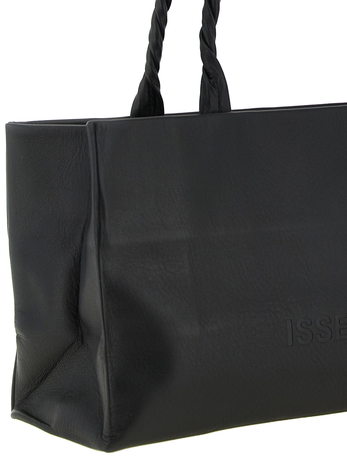 Issey Miyake Schwarze Schultertasche aus Polyester – Ansicht 3 | Arca Lucia