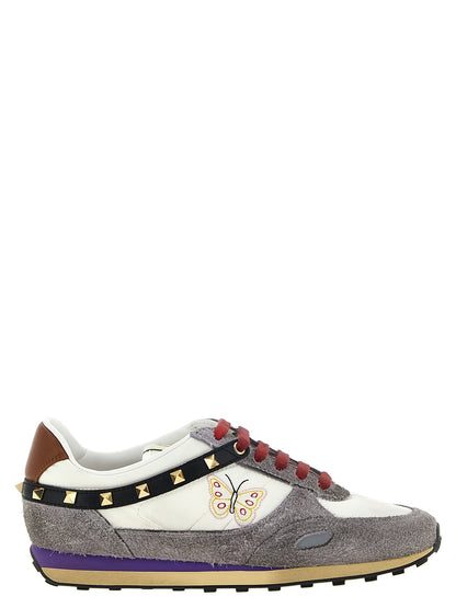 Valentino Garavani Bunte Sneaker aus Kalbsleder – Ansicht 1 | Arca Lucia