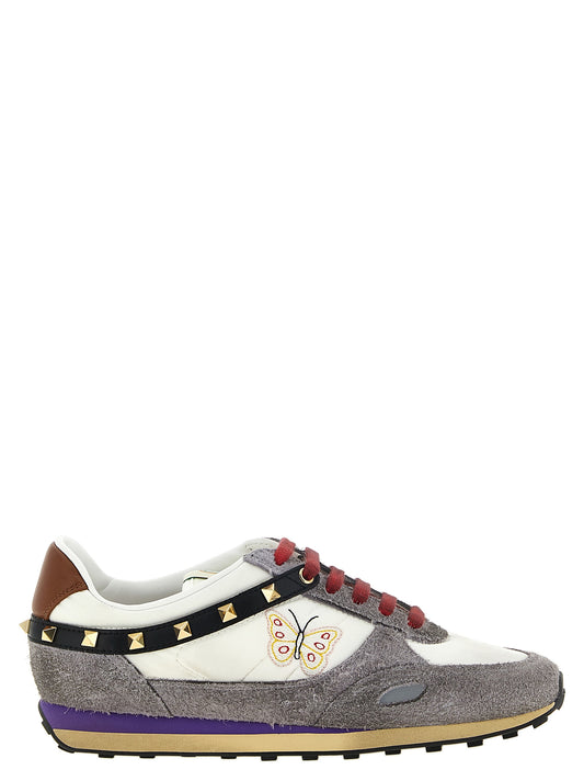 Valentino Garavani Bunte Sneaker aus Kalbsleder – Ansicht 1 | Arca Lucia
