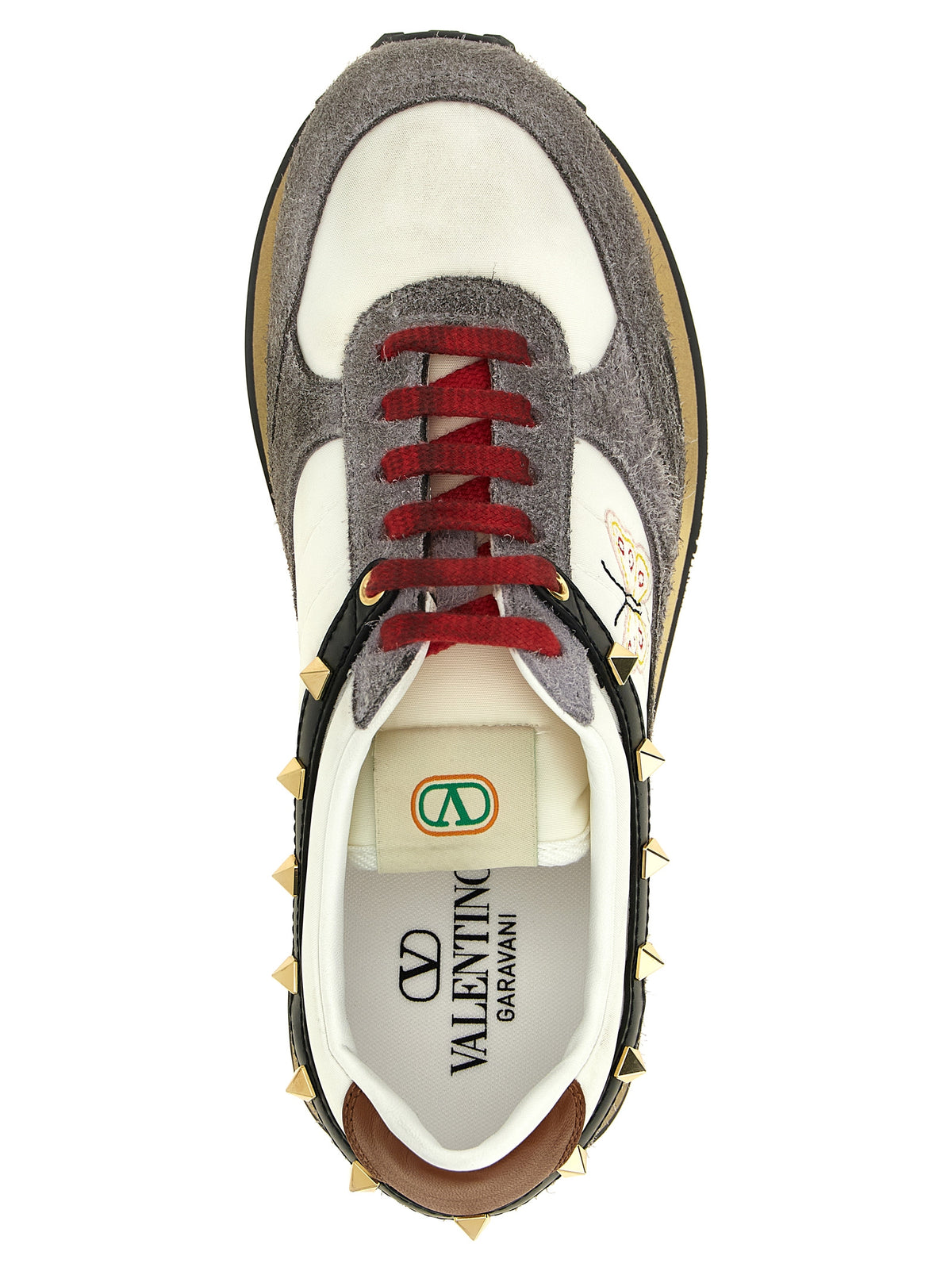 Valentino Garavani Bunte Sneaker aus Kalbsleder – Ansicht 4 | Arca Lucia