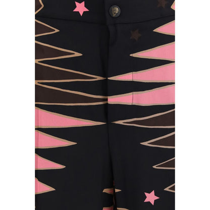Emilio Pucci Multicolor Silk Casual Pants – Ansicht 3 | Arca Lucia