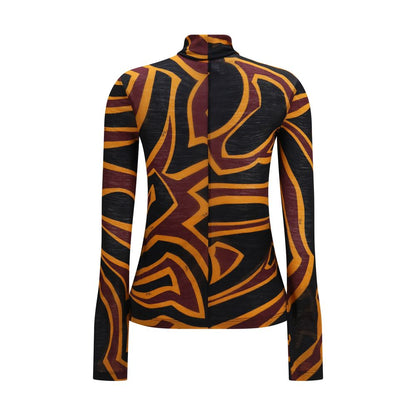 Emilio Pucci Mehrfarbiges Wollhemd mit Aries-Muster – Ansicht 2 | Arca Lucia