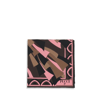 Emilio Pucci Mehrfarbiger Seidenschal – Ansicht 1 | Arca Lucia