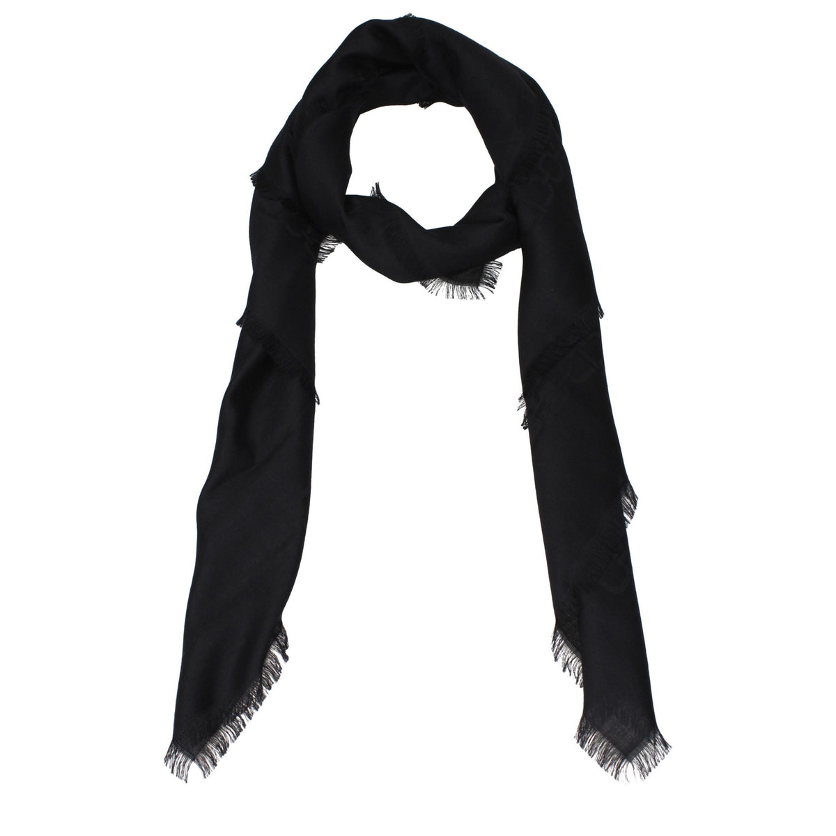 Tom Ford Schwarzer Kaschmir-Foulard – Ansicht 1 | Arca Lucia