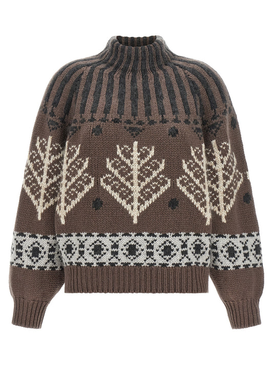 Brunello Cucinelli Brauner Kaschmir-Strickjacke – Ansicht 1 | Arca Lucia