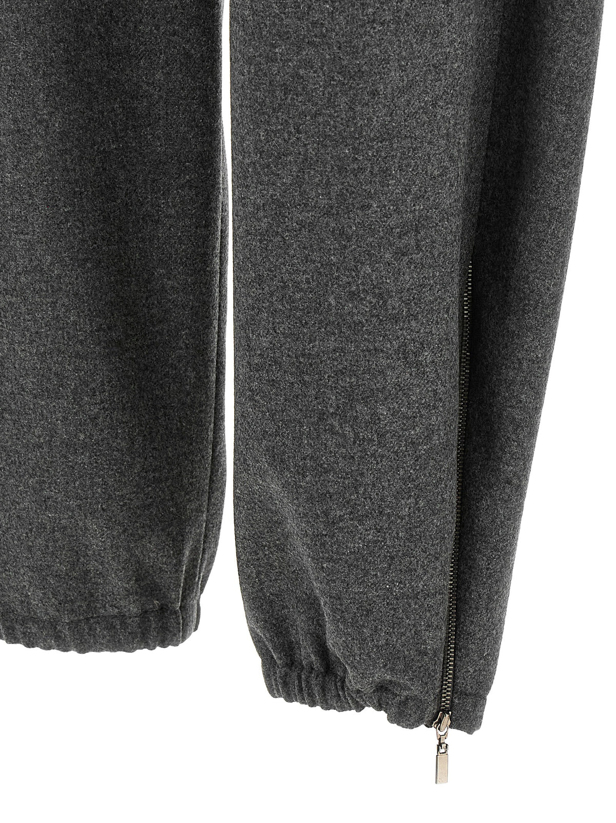 Brunello Cucinelli Graue Cargo-Hose aus reiner Schurwolle – Ansicht 5 | Arca Lucia