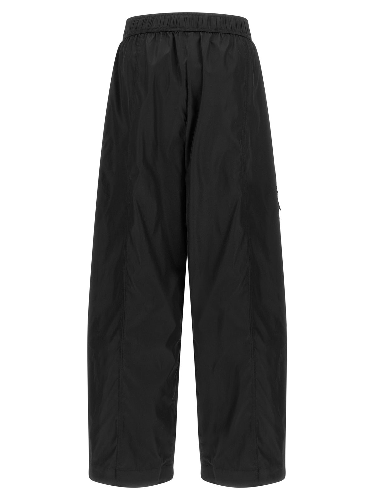 Ganni Schwarze Cargohose aus recyceltem Polyamid – Ansicht 2 | Arca Lucia