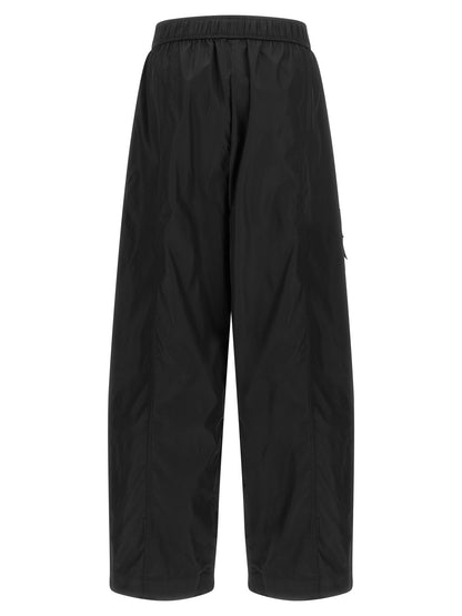 Ganni Schwarze Cargohose aus recyceltem Polyamid – Ansicht 2 | Arca Lucia