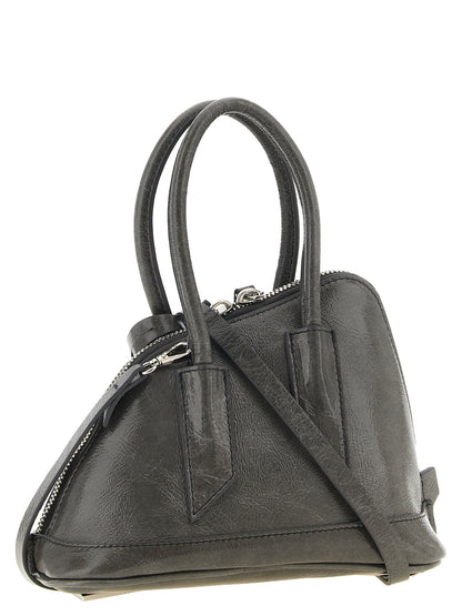 The Attico Graue Kalbsleder-Handtasche – Ansicht 2 | Arca Lucia