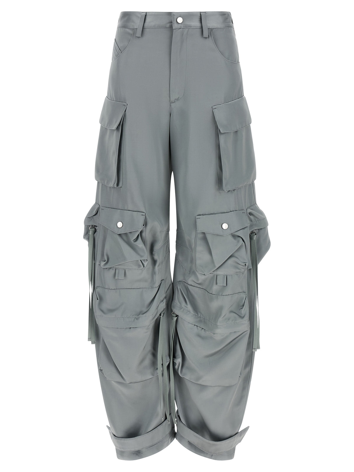 The Attico Graue Viskose Cargo-Hose – Ansicht 1 | Arca Lucia