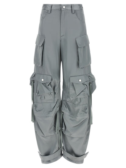 The Attico Graue Viskose Cargo-Hose – Ansicht 1 | Arca Lucia