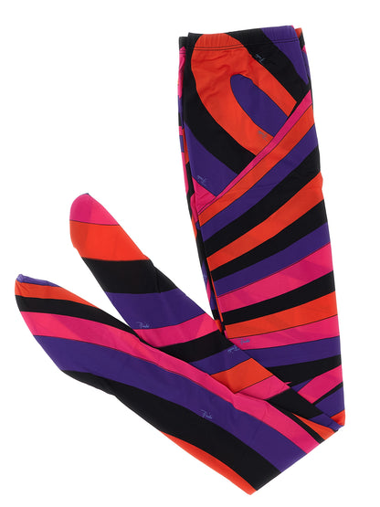Emilio Pucci Mehrfarbige Polyamid-Socken – Ansicht 3 | Arca Lucia