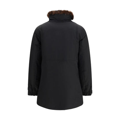 Woolrich Schwarzer Parka aus Baumwolle – Produktansicht 2 | Arca Lucia