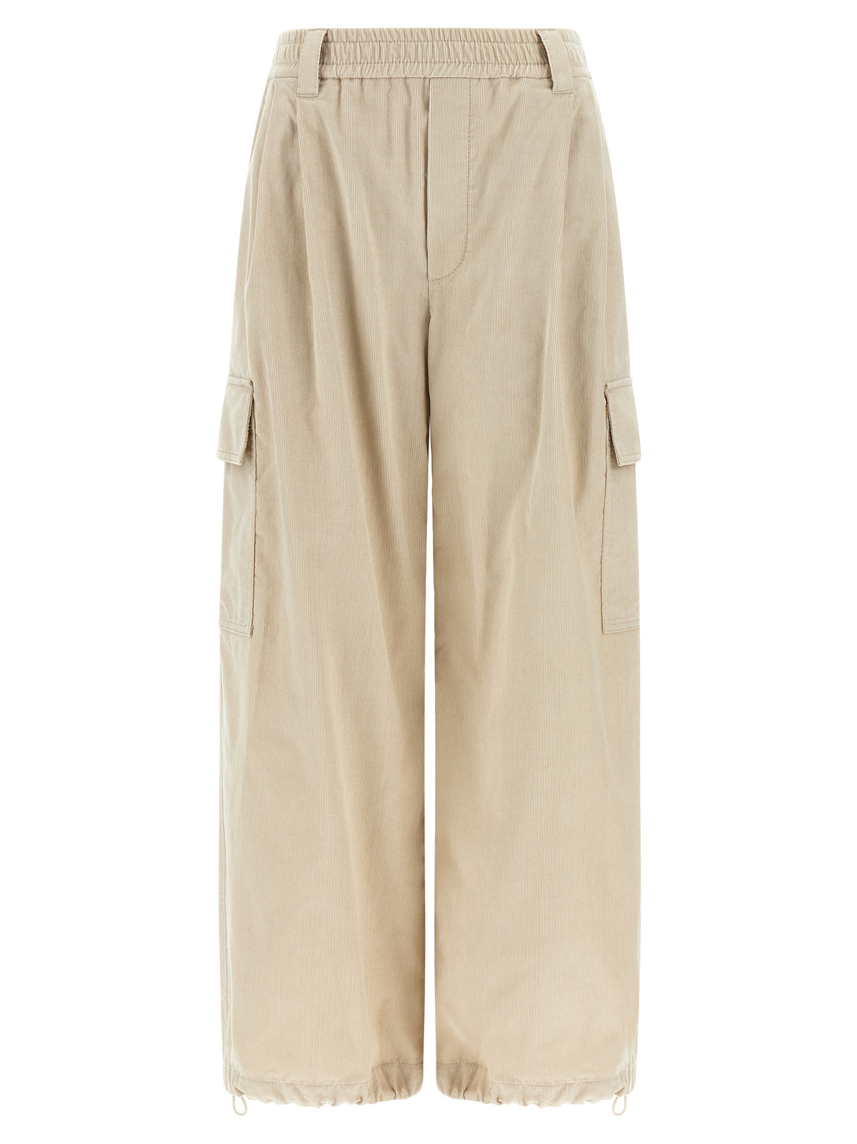 Brunello Cucinelli Beige Baumwoll-Cargo-Hose – Produktansicht 1 | Arca Lucia