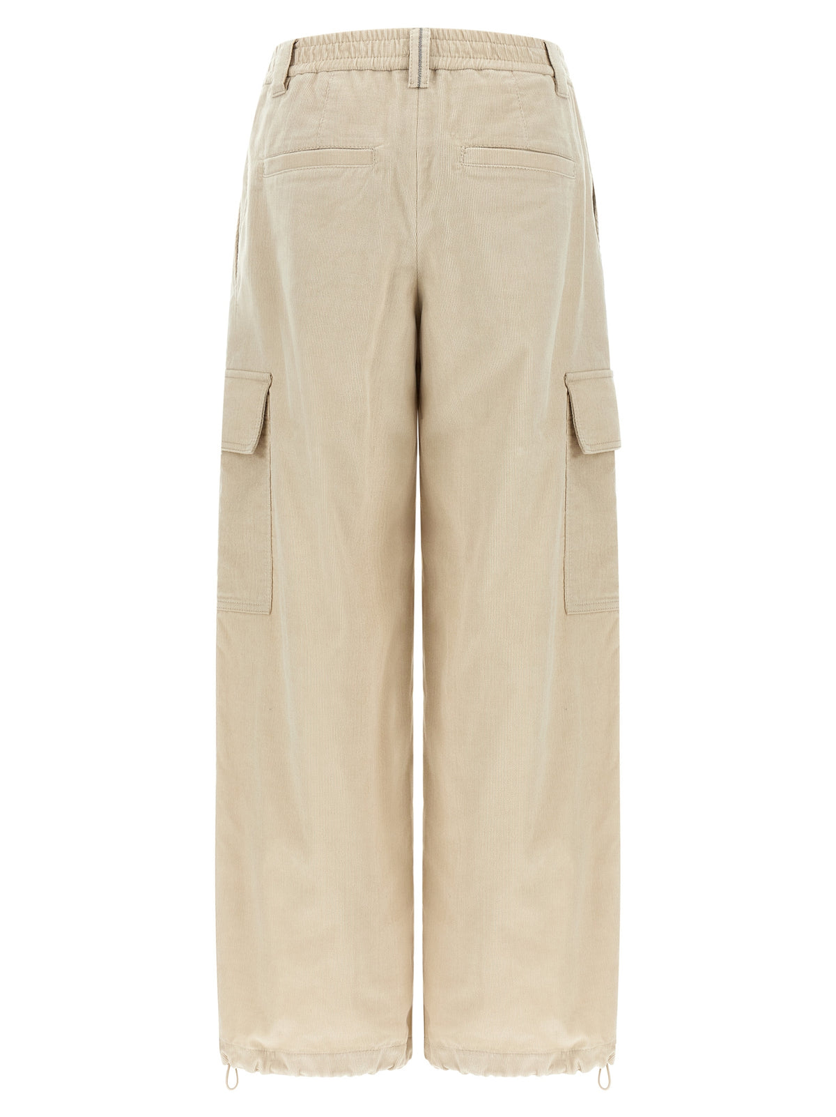 Brunello Cucinelli Beige Baumwoll-Cargo-Hose – Produktansicht 2 | Arca Lucia
