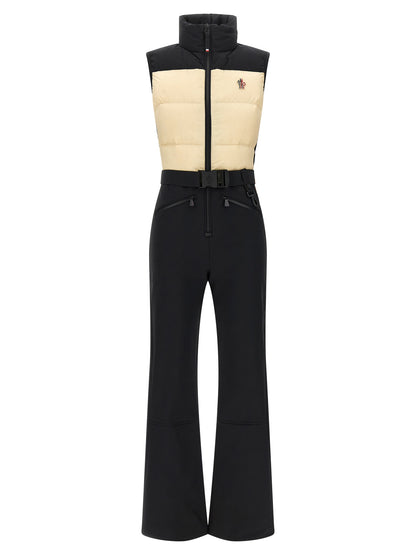 Moncler Grenoble Zweifarbiger Jumpsuit aus Polyamid – Produktansicht 1 | Arca Lucia