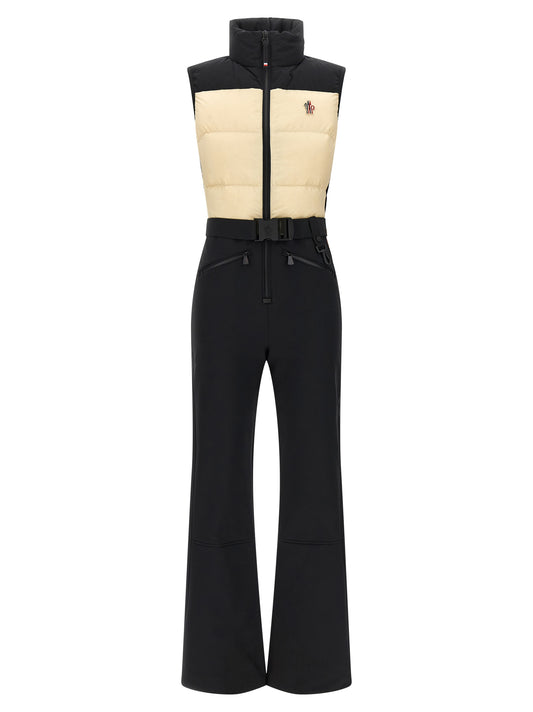 Moncler Grenoble Zweifarbiger Jumpsuit aus Polyamid – Produktansicht 1 | Arca Lucia