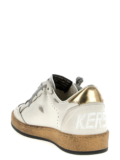 Golden Goose Sneakers aus Gold-Kalbsleder – Produktansicht 4 | Arca Lucia