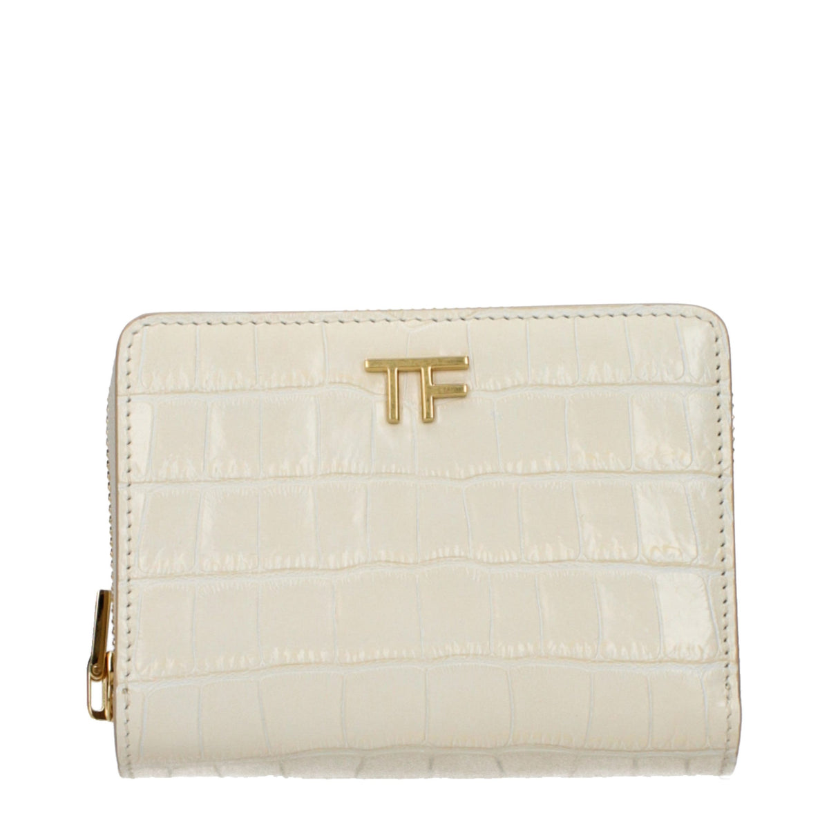 Tom Ford Beige Leder Portemonnaie – Produktansicht 1 | Arca Lucia