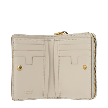 Tom Ford Beige Leder Portemonnaie – Produktansicht 2 | Arca Lucia