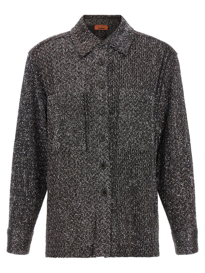 Missoni Graue Polyamid-Bluse – Produktansicht 1 | Arca Lucia