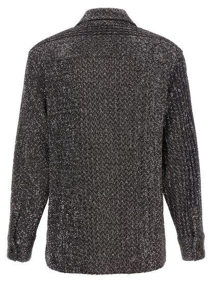 Missoni Graue Polyamid-Bluse – Produktansicht 2 | Arca Lucia