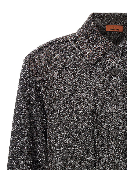 Missoni Graue Polyamid-Bluse – Produktansicht 3 | Arca Lucia