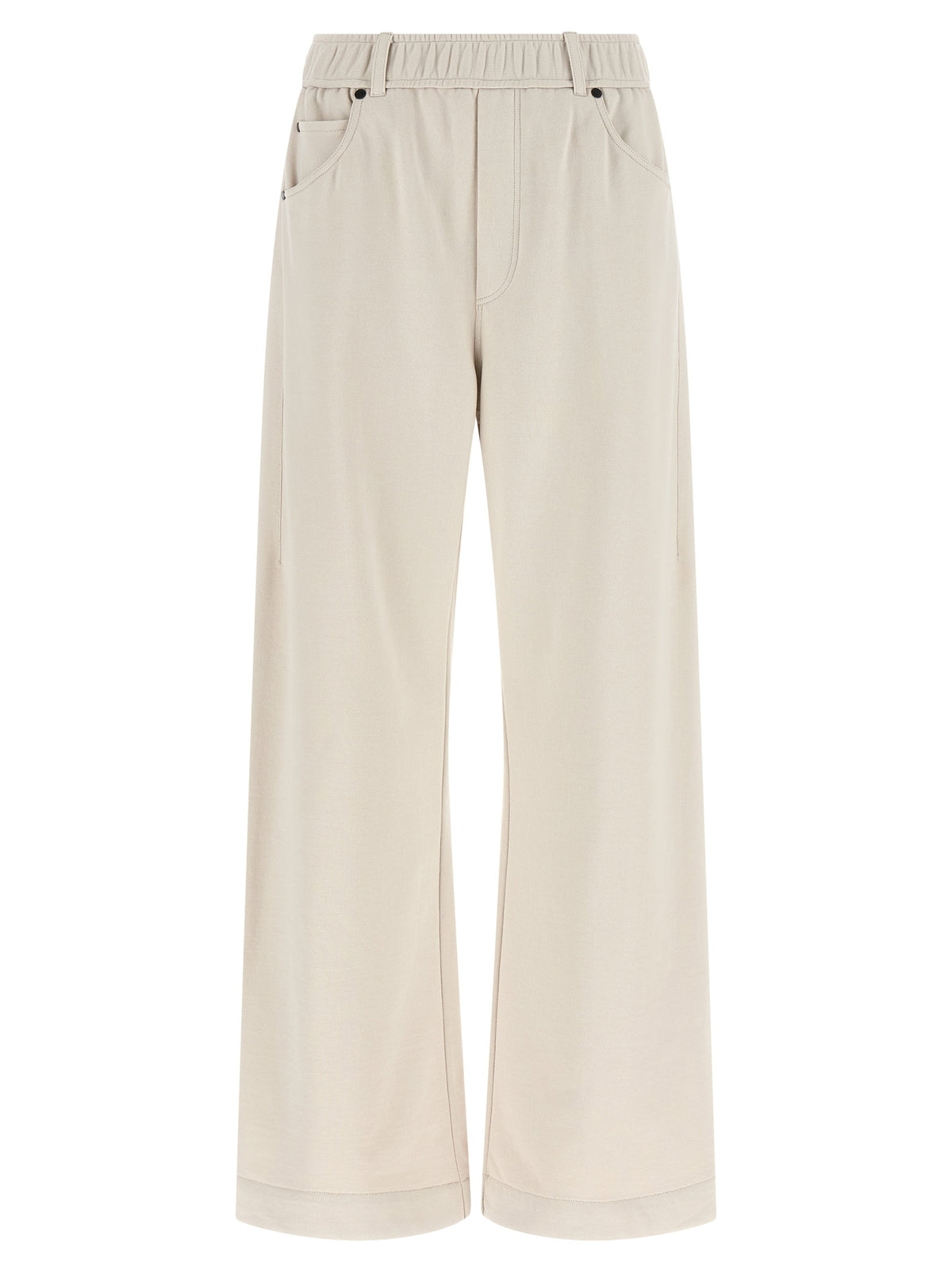 Brunello Cucinelli Beige Baumwoll-Sporthose – Produktansicht 1 | Arca Lucia
