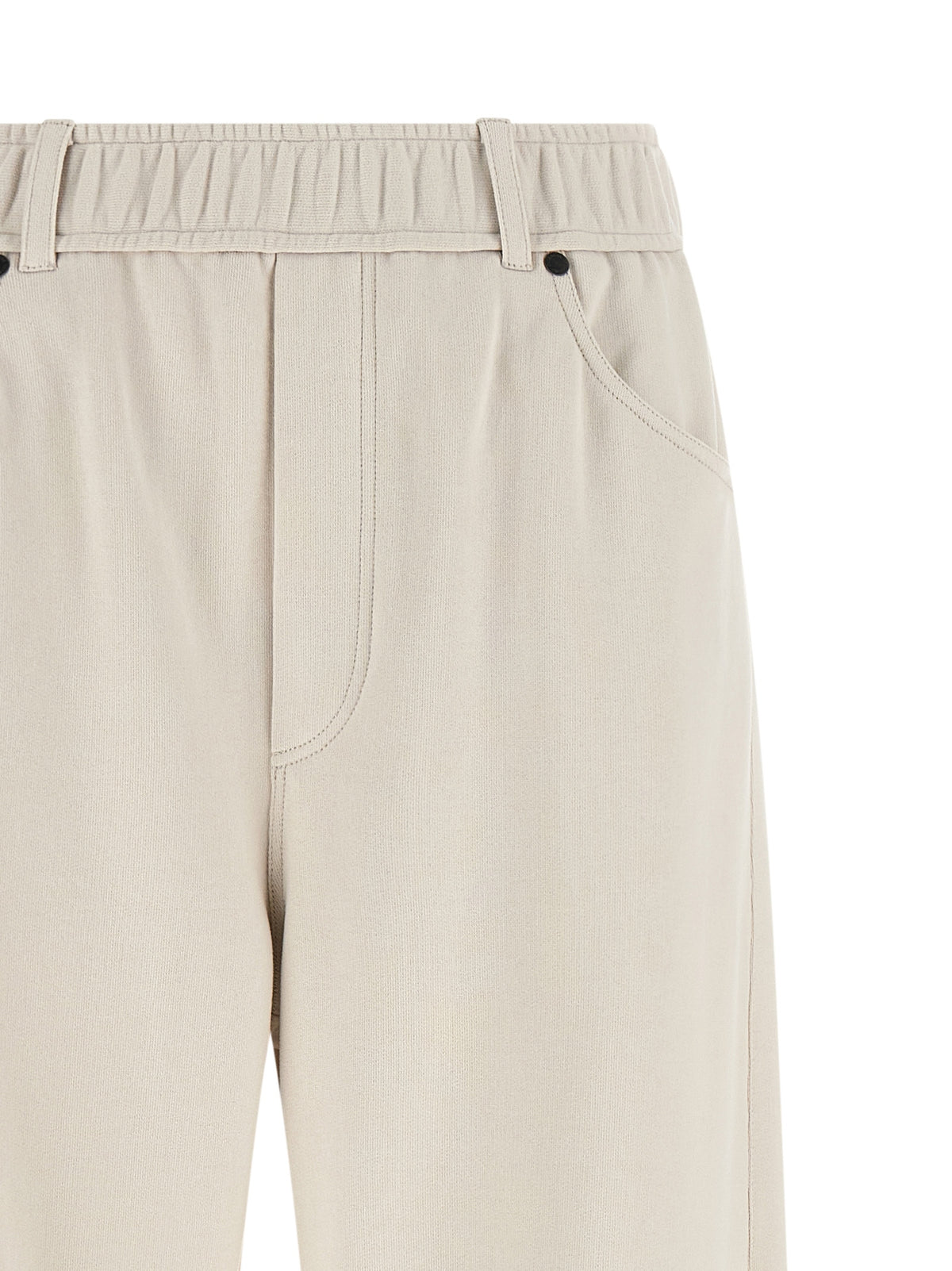 Brunello Cucinelli Beige Baumwoll-Sporthose – Produktansicht 3 | Arca Lucia