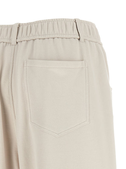 Brunello Cucinelli Beige Baumwoll-Sporthose – Produktansicht 4 | Arca Lucia