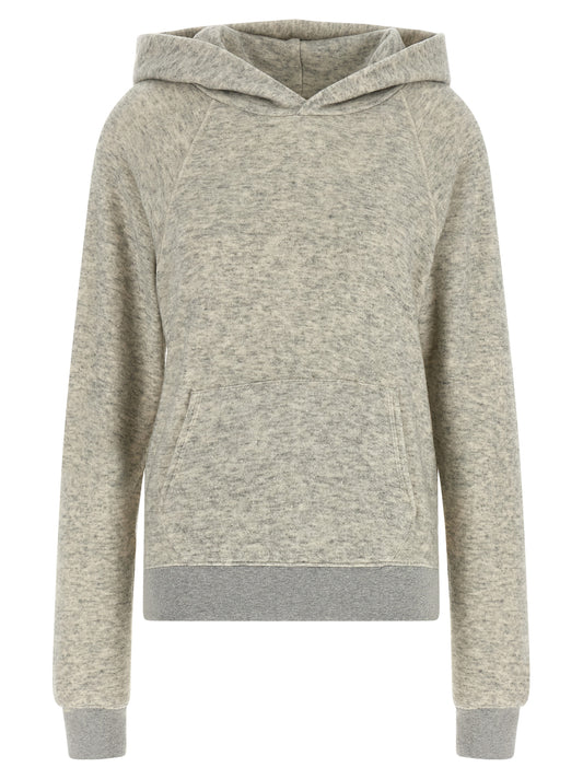 Khaite Grauer Baumwoll-Hoodie – Produktansicht 1 | Arca Lucia