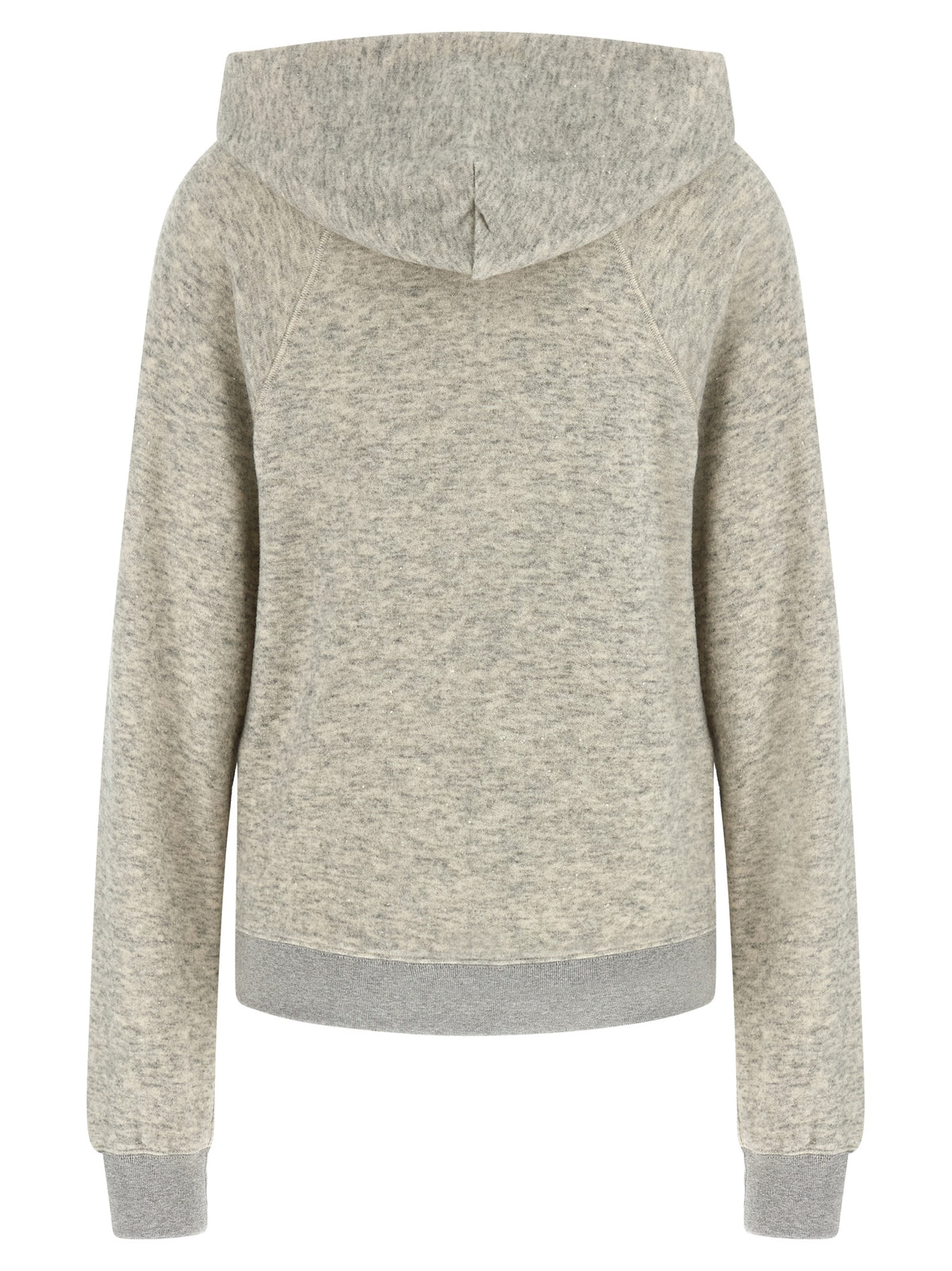 Khaite Grauer Baumwoll-Hoodie – Produktansicht 2 | Arca Lucia