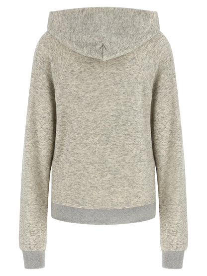 Khaite Grauer Baumwoll-Hoodie – Produktansicht 2 | Arca Lucia