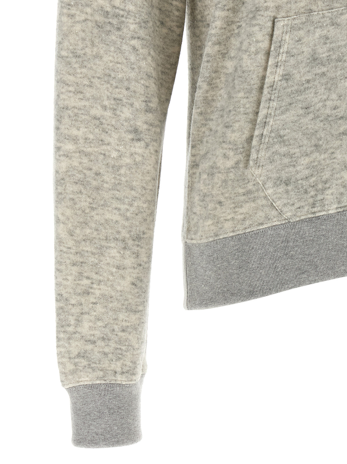 Khaite Grauer Baumwoll-Hoodie – Produktansicht 4 | Arca Lucia