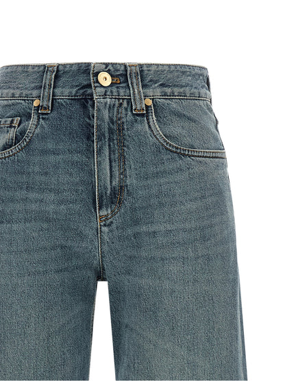 Brunello Cucinelli Blaue Baumwolljeans Denim – Produktansicht 3 | Arca Lucia