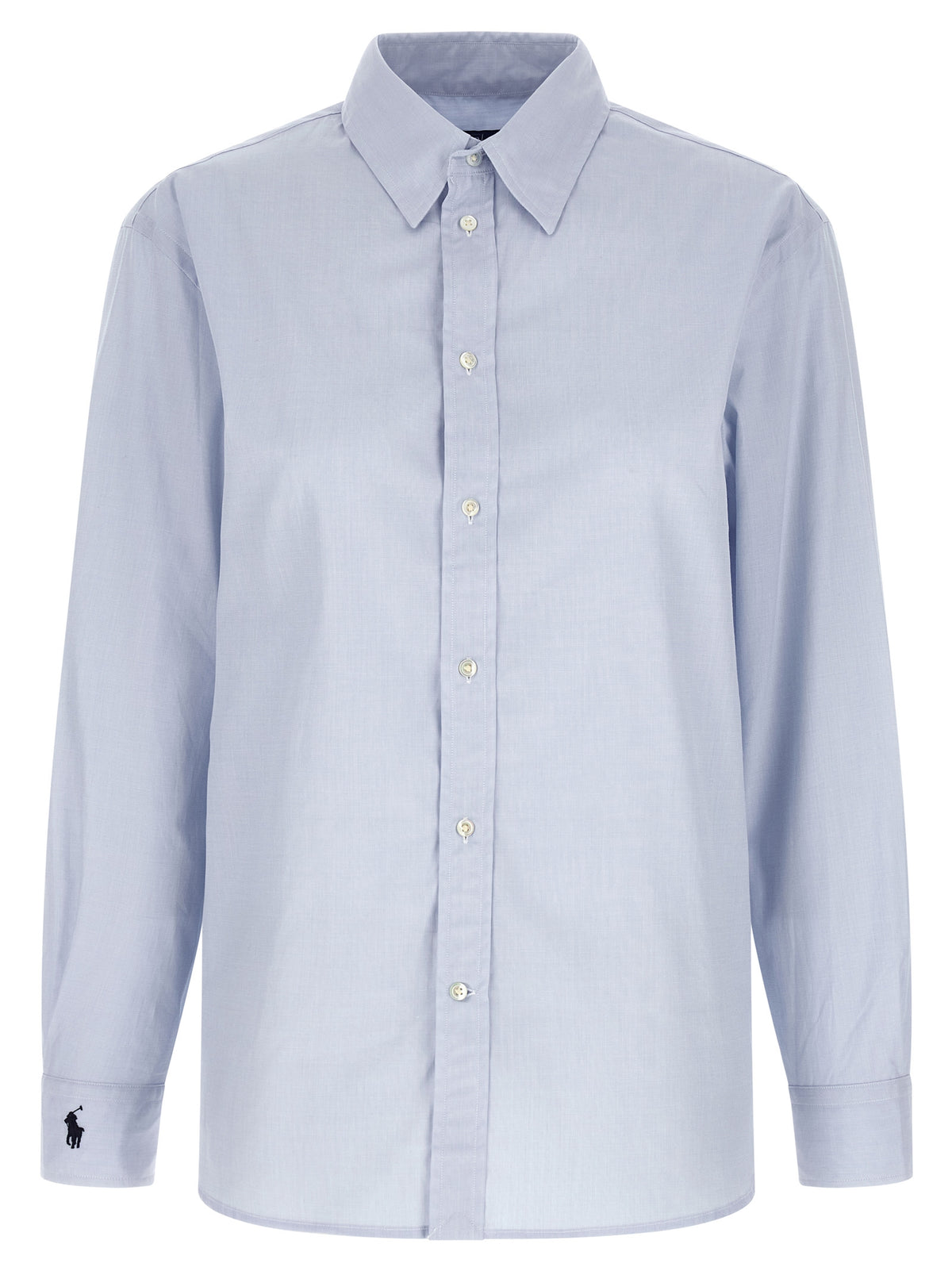 Polo Ralph Lauren Blaue Baumwollbluse – Produktansicht 1 | Arca Lucia