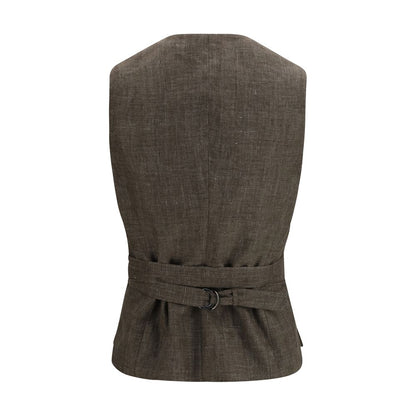 Brunello Cucinelli Brauner Leinenblazer – Produktansicht 2 | Arca Lucia