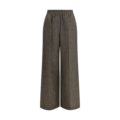 Brunello Cucinelli Braune Leinenhose im Casual-Look – Produktansicht 1 | Arca Lucia