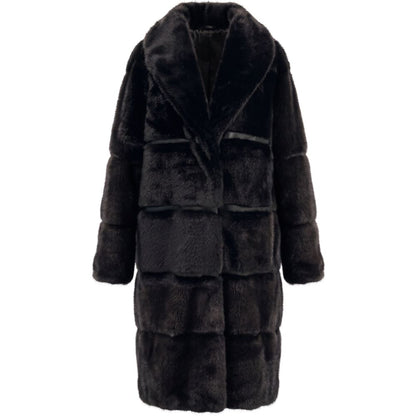 Baldinini Trend Schwarze Damenjacke aus Polyester – Produktansicht 1 | Arca Lucia