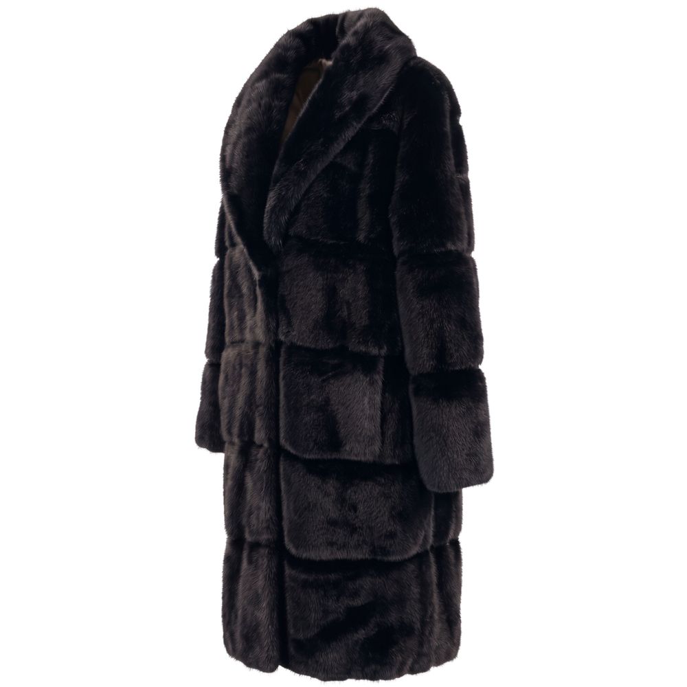 Baldinini Trend Schwarze Damenjacke aus Polyester – Produktansicht 2 | Arca Lucia