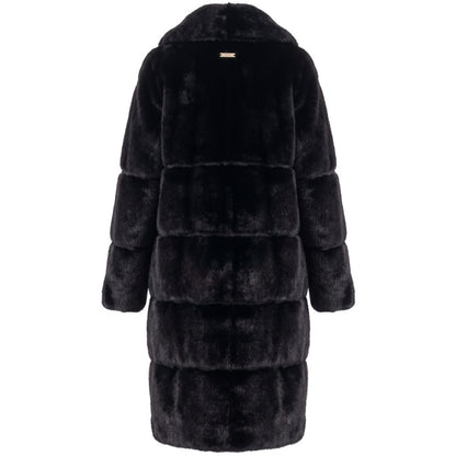 Baldinini Trend Schwarze Damenjacke aus Polyester – Produktansicht 3 | Arca Lucia