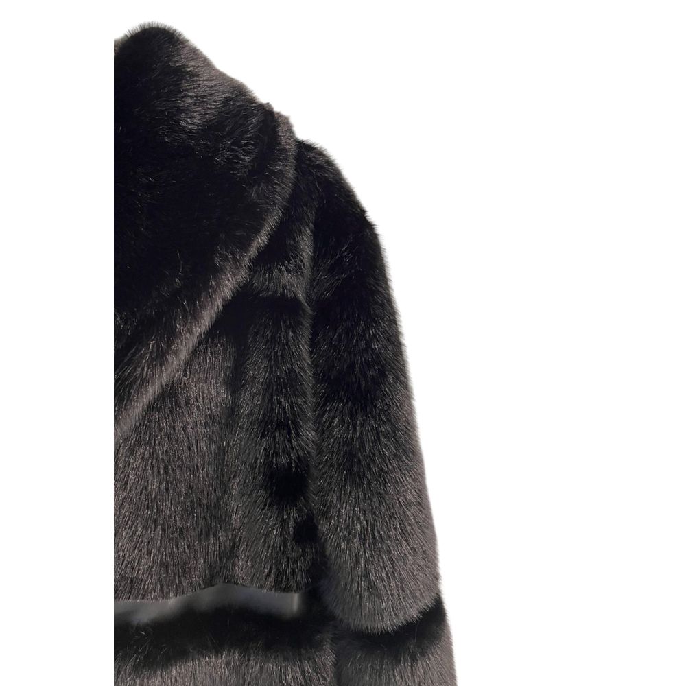Baldinini Trend Schwarze Damenjacke aus Polyester – Produktansicht 4 | Arca Lucia
