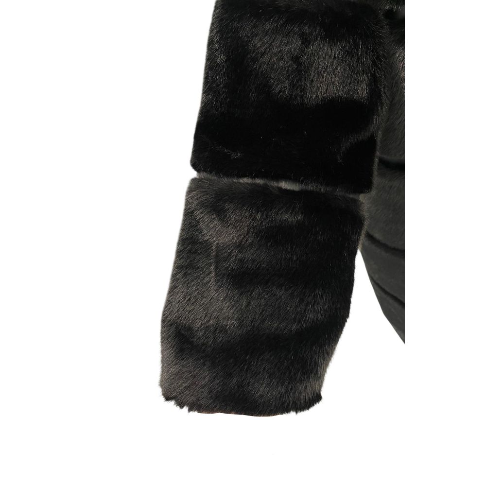 Baldinini Trend Schwarze Damenjacke aus Polyester – Produktansicht 5 | Arca Lucia