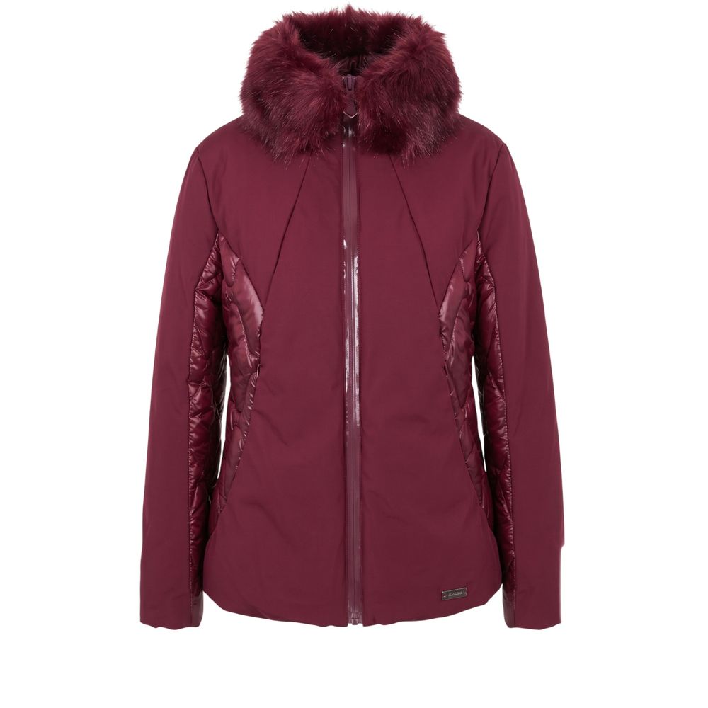 Baldinini Trend Rote Nylon-Damenjacke – Produktansicht 1 | Arca Lucia