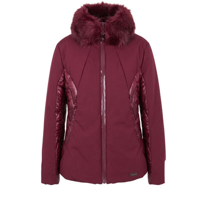 Baldinini Trend Rote Nylon-Damenjacke – Produktansicht 1 | Arca Lucia